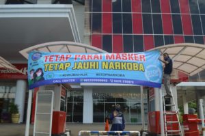 BNN Kota Cirebon Branding Sarana Publik
