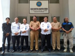 BNN Kota Cirebon berkoordinasi dengan BNK Cirebon dan IAIN Cirebon