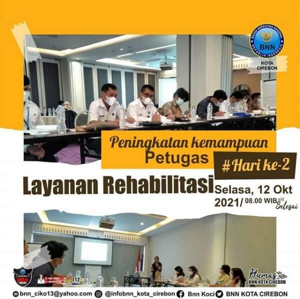 Peningkatan Kemampuan Petugas Rehabilitasi Hari Ke - 2 Peningkatan Kemampuan Petugas Rehabilitasi Hari Ke – 2