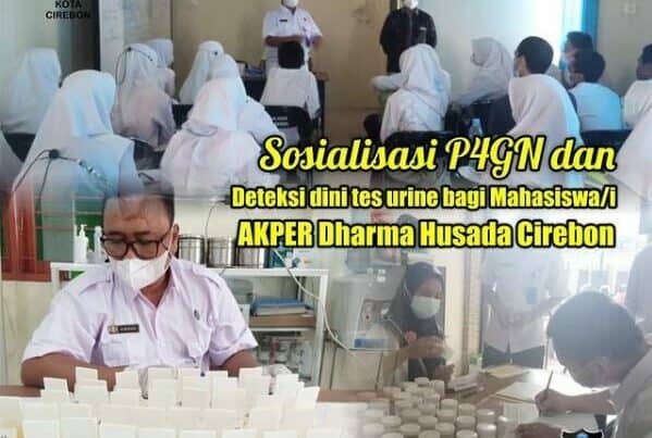 Wujudkan AKPER Dharma Husada Cirebon Bersih Narkoba, Mahasiswa di Tes Urine