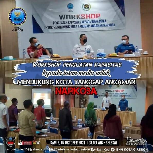 Gandeng Insan Media, BNN Kota Cirebon Gelar Workshop Gandeng Insan Media, BNN Kota Cirebon Gelar Workshop