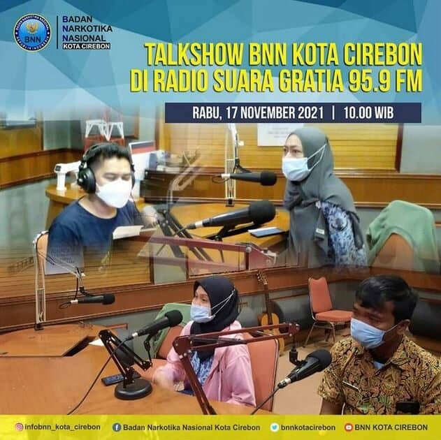 Talkshow Bidang Rehabilitasi di Radio Suara Gratia 95.9 FM