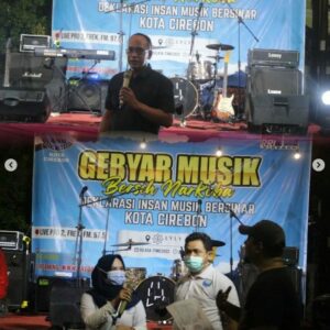 Gebyar Musik Bersih Narkoba dan Deklarasi Insan Musik Bersinar Kota Cirebon