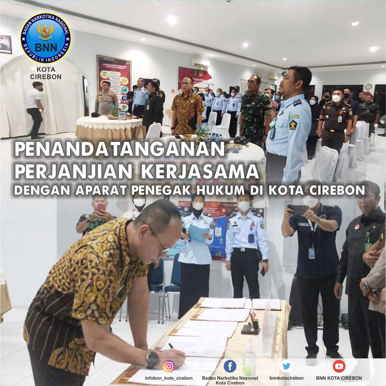 Lapas Kelas I Cirebon dan BNN Kota Cirebon Sinergi Wujudkan Lapas Bersinar