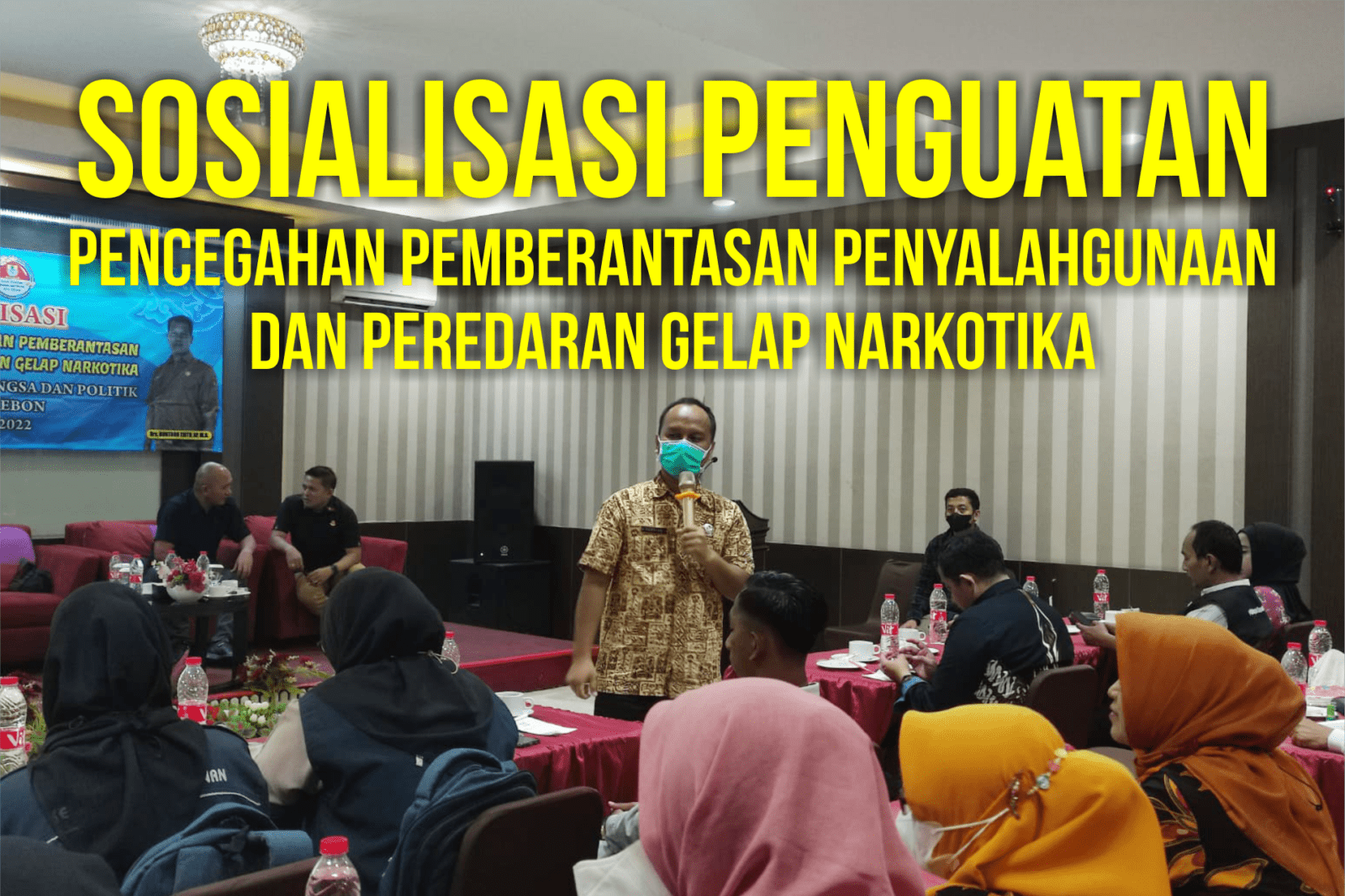Bakesbangpol Kota Cirebon bersinergi dengan BNN Kota Cirebon dalam Program P4GNPN