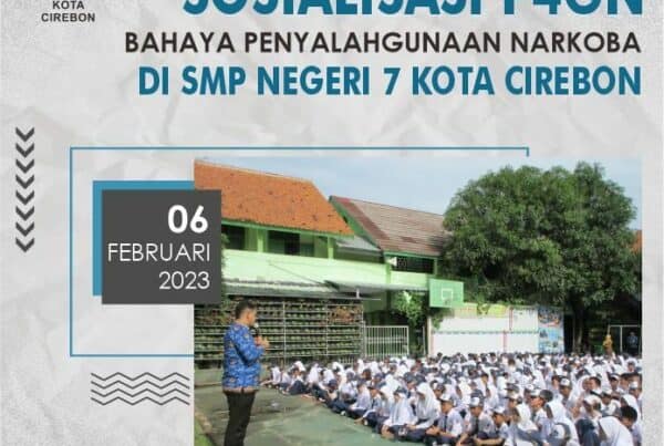 Sosialisasi Bahaya Narkoba di SMP Negeri 7 Cirebon