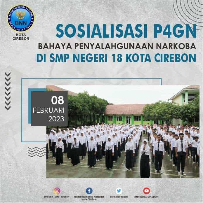 Sosialisasi P4GN di SMP Negeri 18 Cirebon
