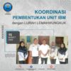 Koordinasi Pembentukan Unit Intervensi Berbasis Masyarakat dengan Lurah Lemahwungkuk Kota Cirebon