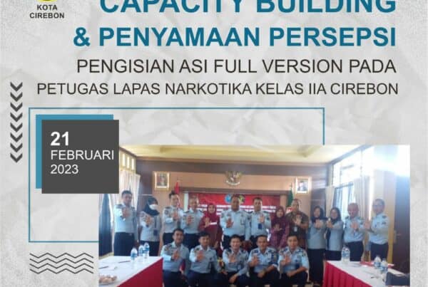 Implementasi dari Perjanjian Kerjasama dengan Lapas Narkotika Kelas II A, BNN Kota Cirebon Lakukan Capacity Building 