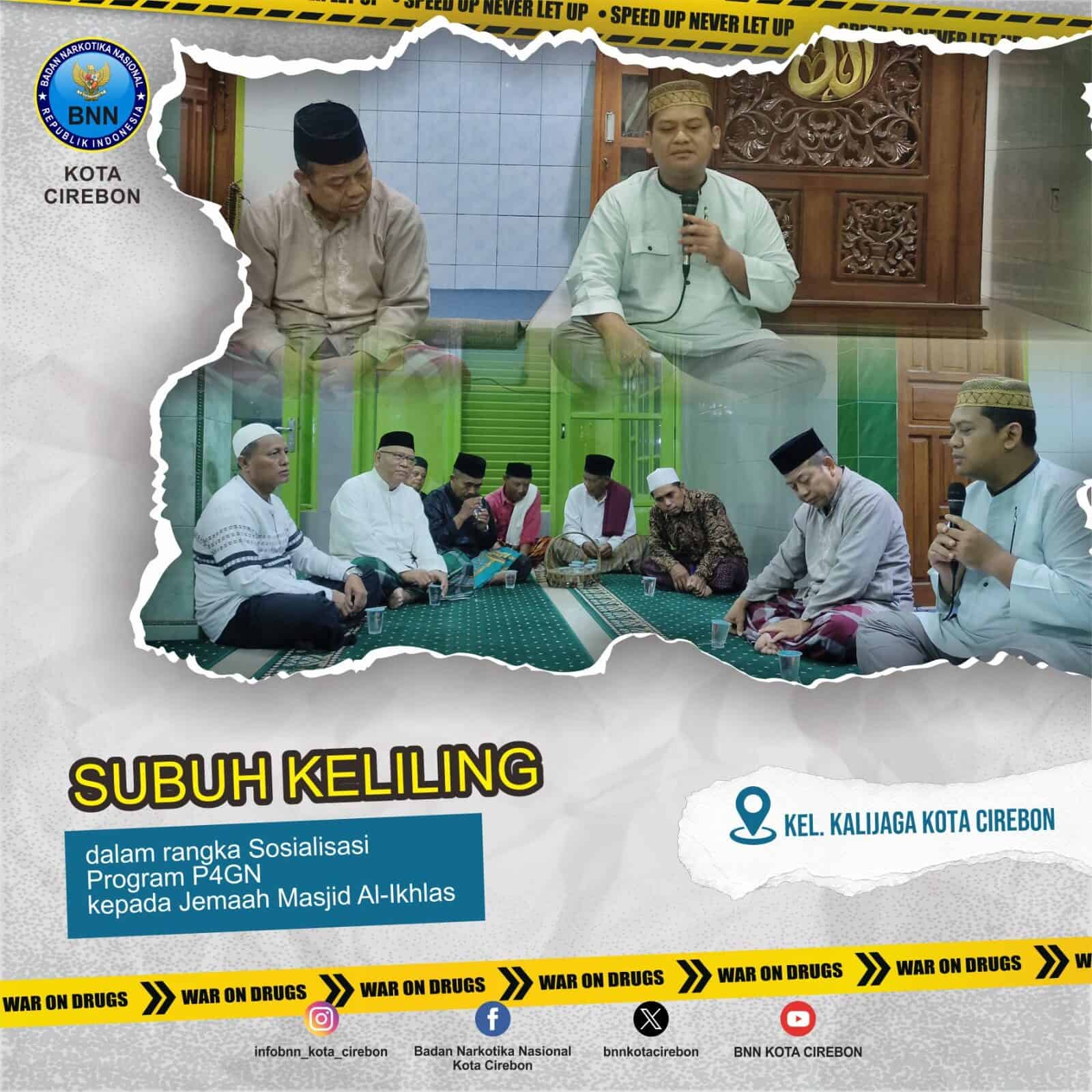 Arahan dan Apel Pagi BNN Kota Cirebon Arahan dan Apel Pagi BNN Kota Cirebon