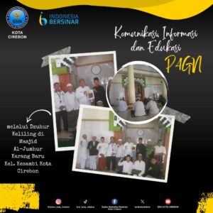 Komunikasi, Informasi dan Edukasi P4GN melalui Dzuhur Keliling di Baperkam Rw.01 Karang Yuda Kelurahan Sunyaragi
