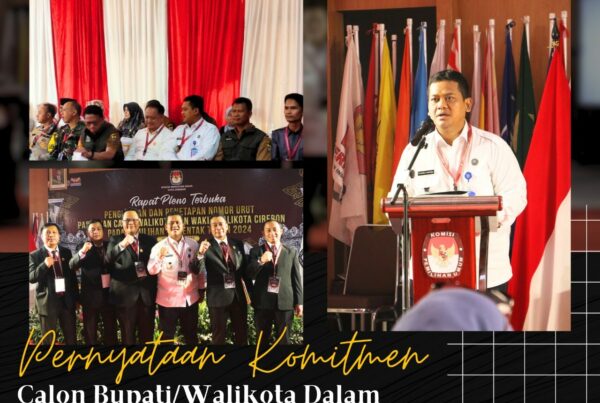BNN Kota Cirebon Lakukan Penandatanganan Pernyataan Komitmen calon Walikota Cirebon dan Wakil Walikota Cirebon dalam rangka Pemilihan Kepala Daerah Kota Cirebon