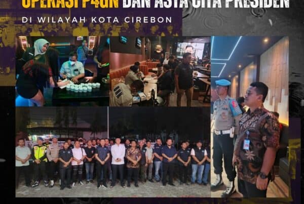 Deteksi dini operasi razia gabungan dan sosialisasi P4GN bersama Pemkot Cirebon dan Stakeholder dalam rangka mewujudkan program Asta Cita Presiden dalam penanganan masalah narkotika di wilayah Jabar tahun 2024